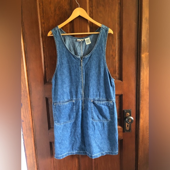 Denim zip dress - Picture 2 of 5